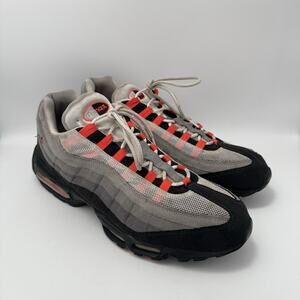 Nike Air Max 95 OG White Solar Red Neutral Grey 609048-106 Mens Size 15 US 2011